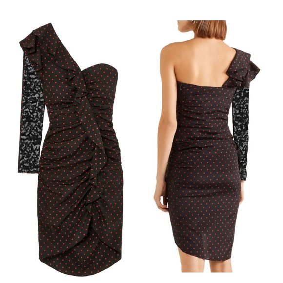 Veronica Beard Dresses & Skirts - NEW RARE Veronica Beard Leona Polka Dot Silk Sequin Dress